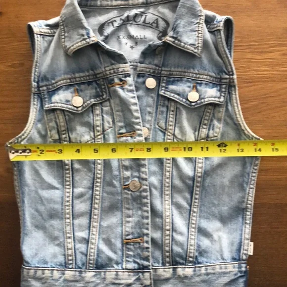 Talula | Denim Vest - Picture 5 of 6